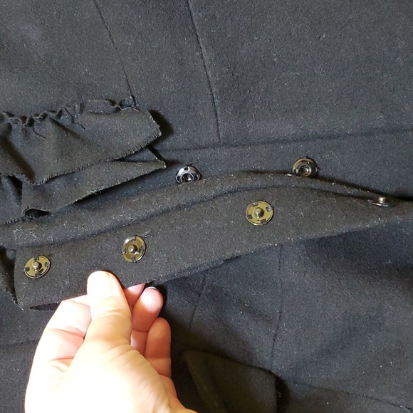 H&M Black Wool Coat - Picture 9 of 11